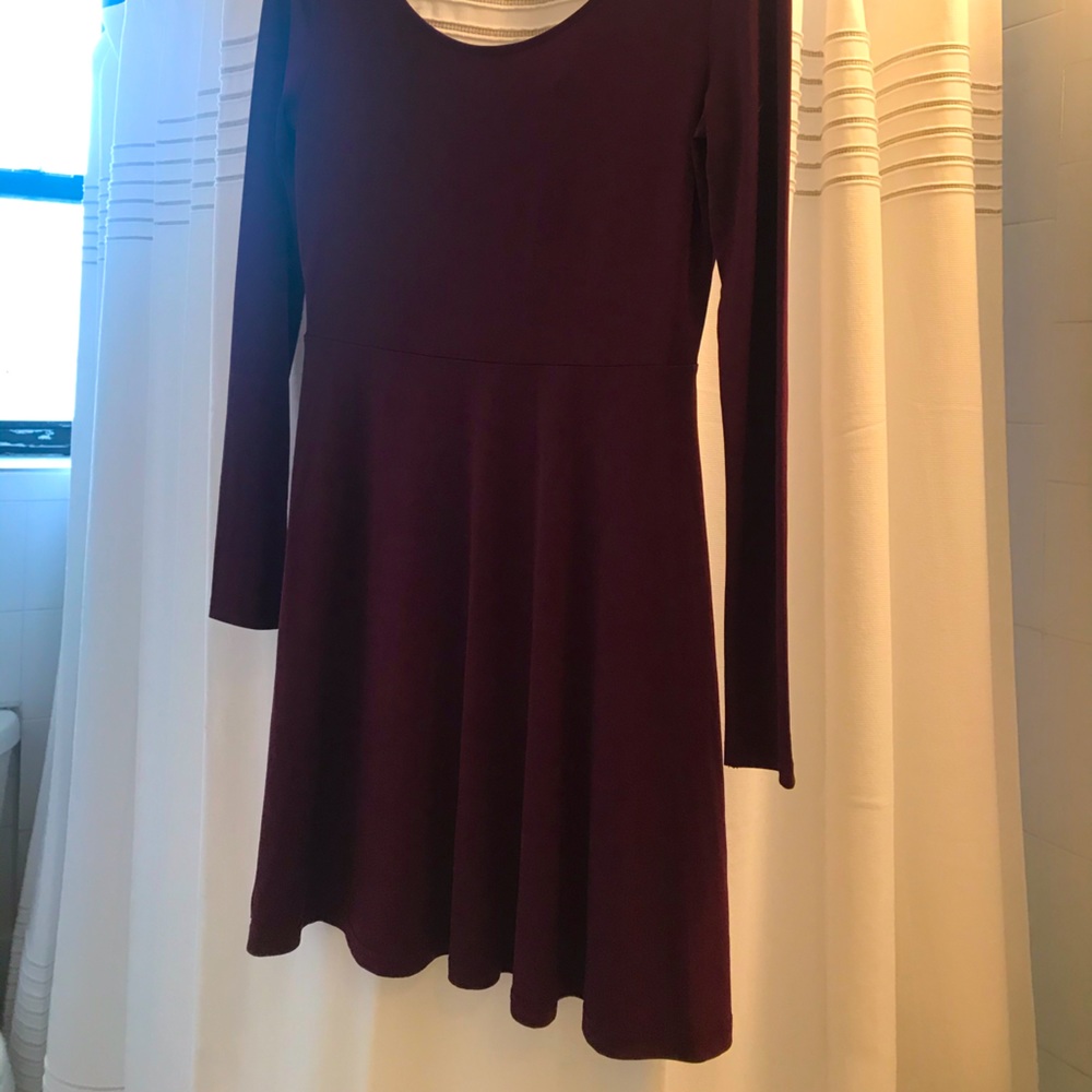 Maroon dress